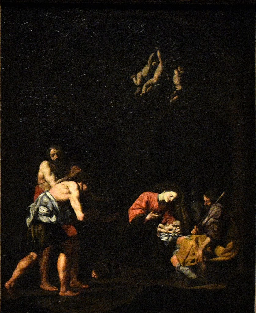 Giovanni Battista Caracciolo - Adorazione dei pastori